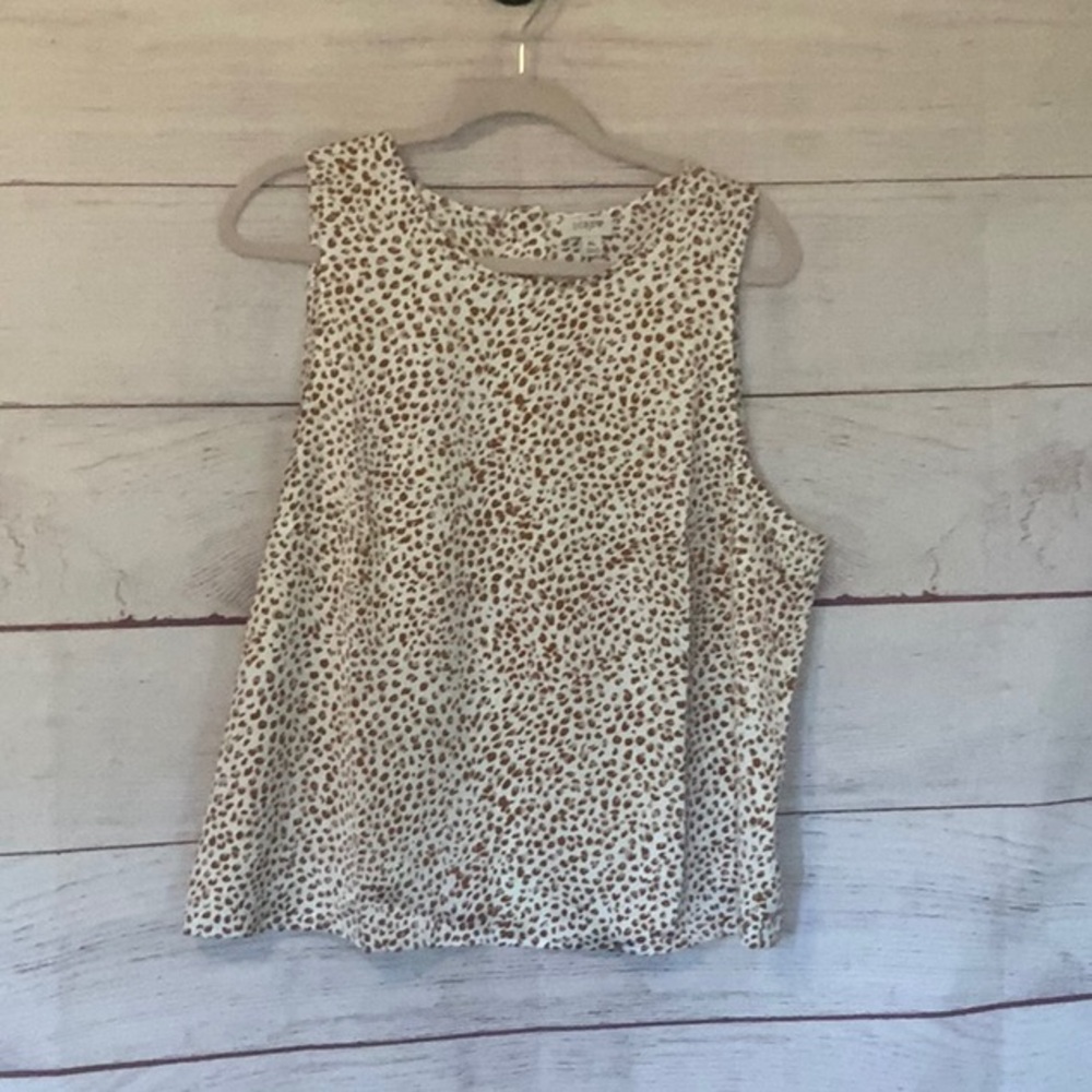 J. Crew Sleeveless Blouse.